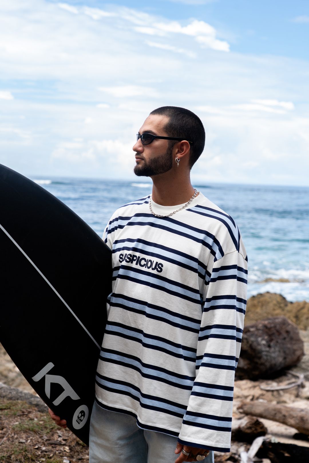 Suspicious — Suspicious x Santa Teresa local surfers, photograph by Marylou Priem