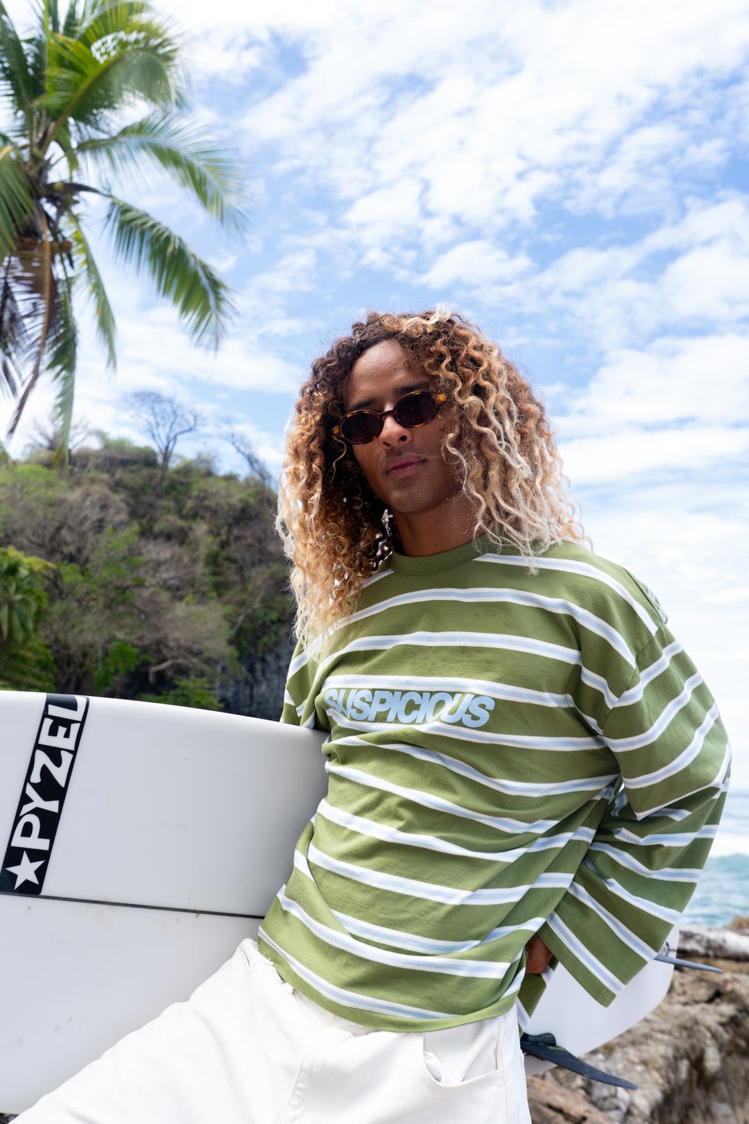 Suspicious — Suspicious x Santa Teresa local surfers, photograph by Marylou Priem